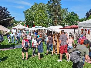 Kunst‐ und Handwerk im Kurpark von Bad Krozingen